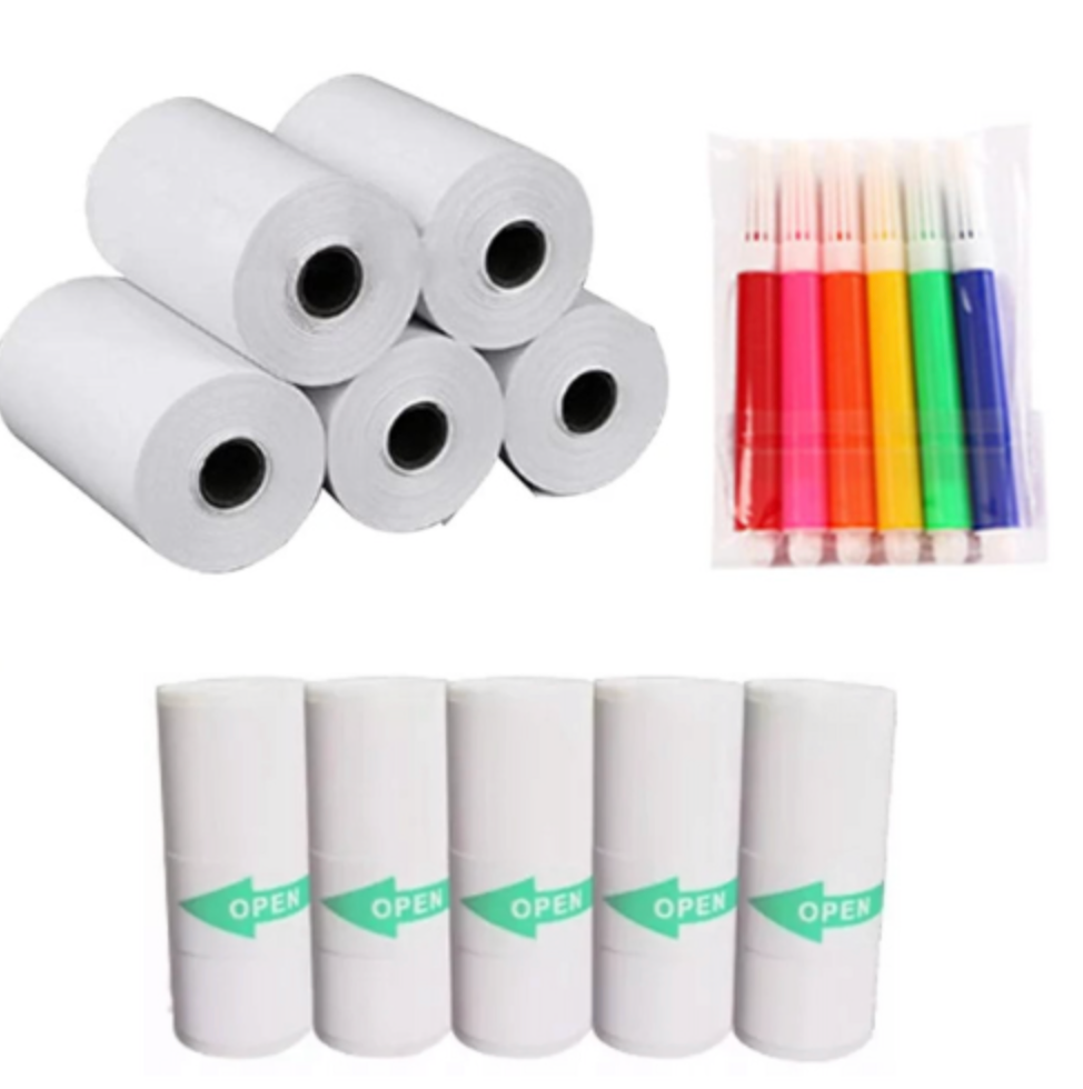 [SET] VAGABOND MEMORY VAULT + Paper Rolls + Sticker Rolls + Color Pens